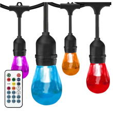 Remote Controled S14 RGB String Light for Party